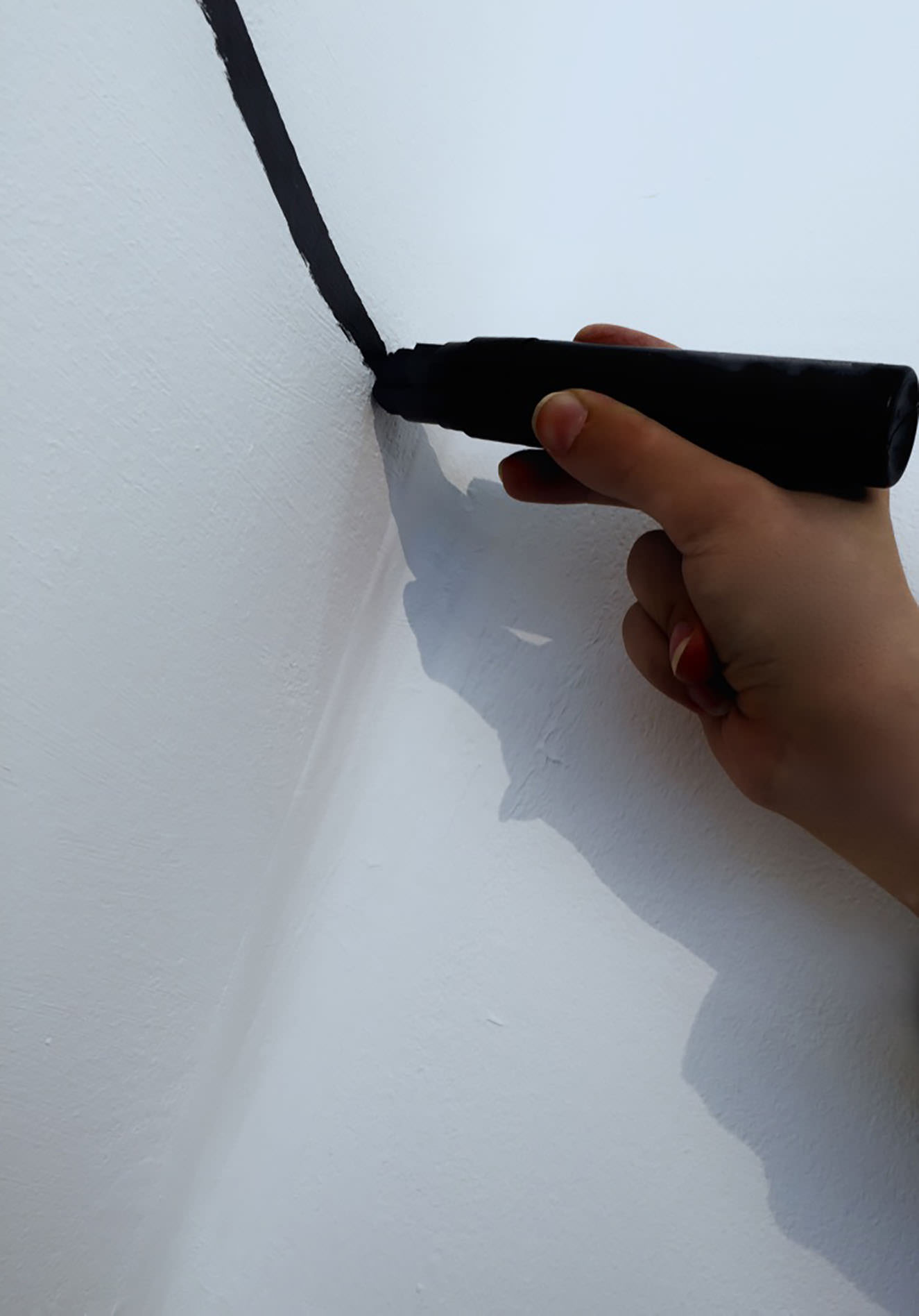 Photo of work on display