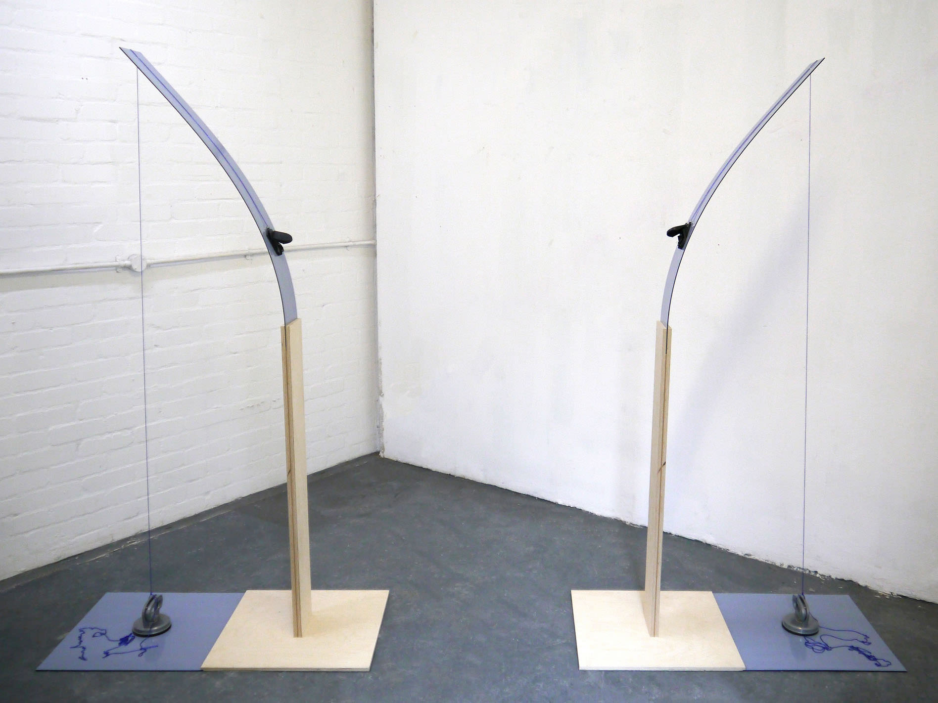 Photo of work on display