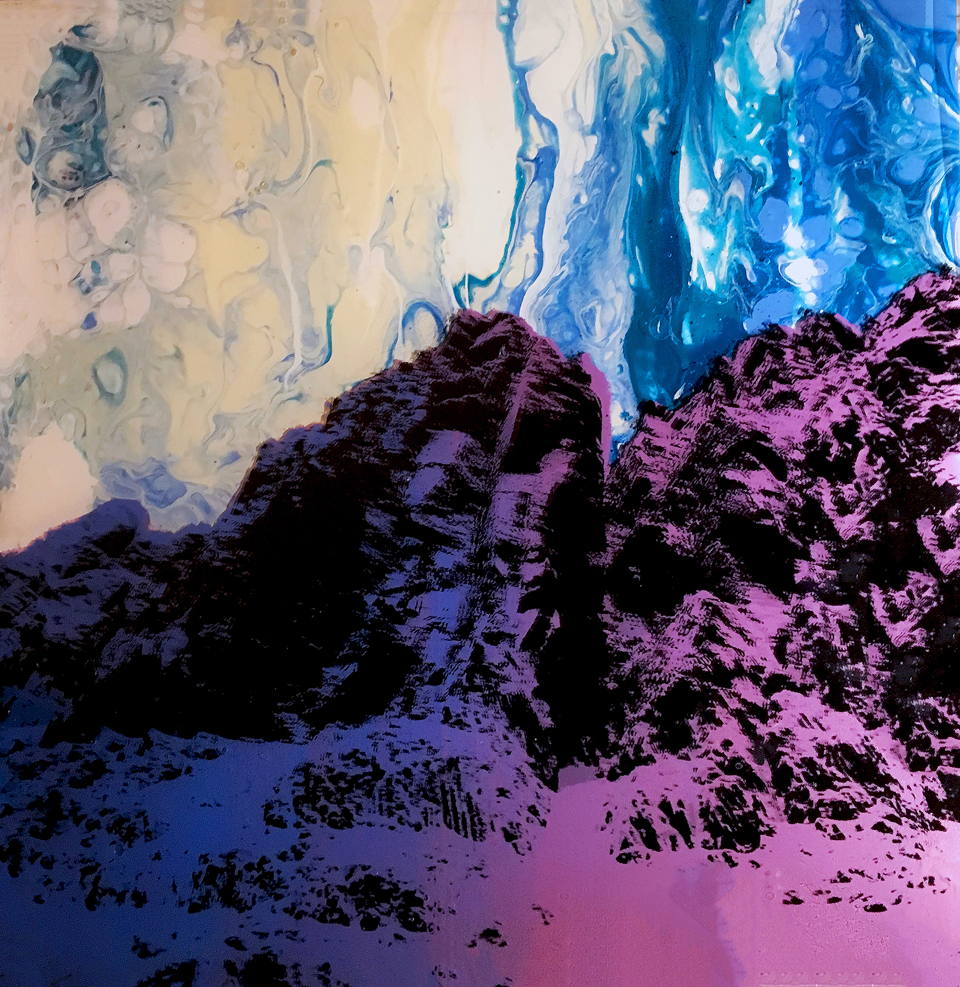 Photo of work on display
