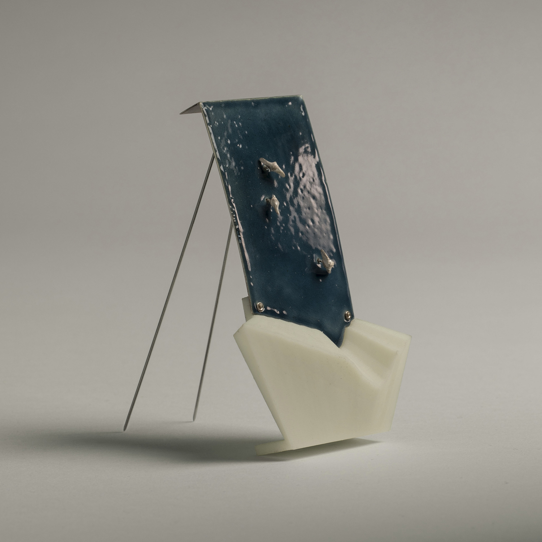 Photo of work on display