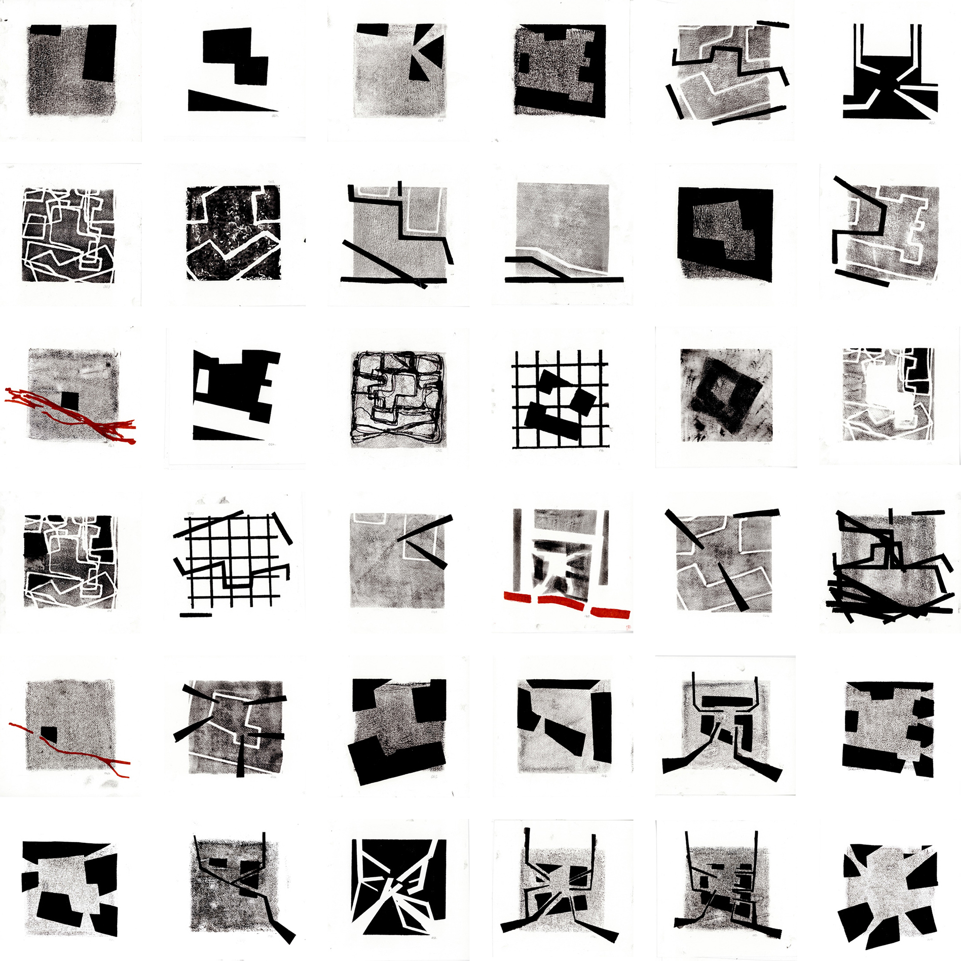 Photo of work on display