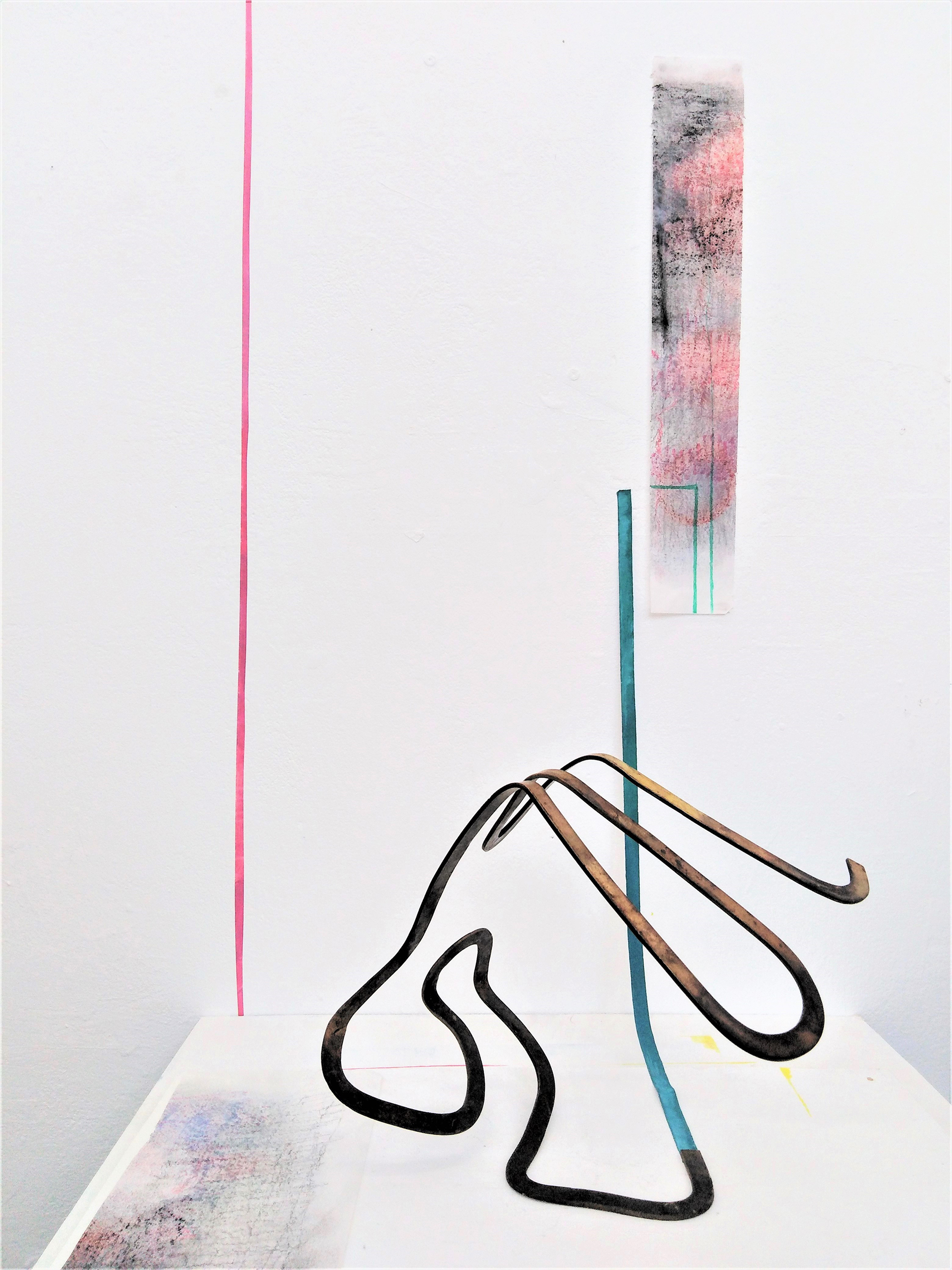 Photo of work on display