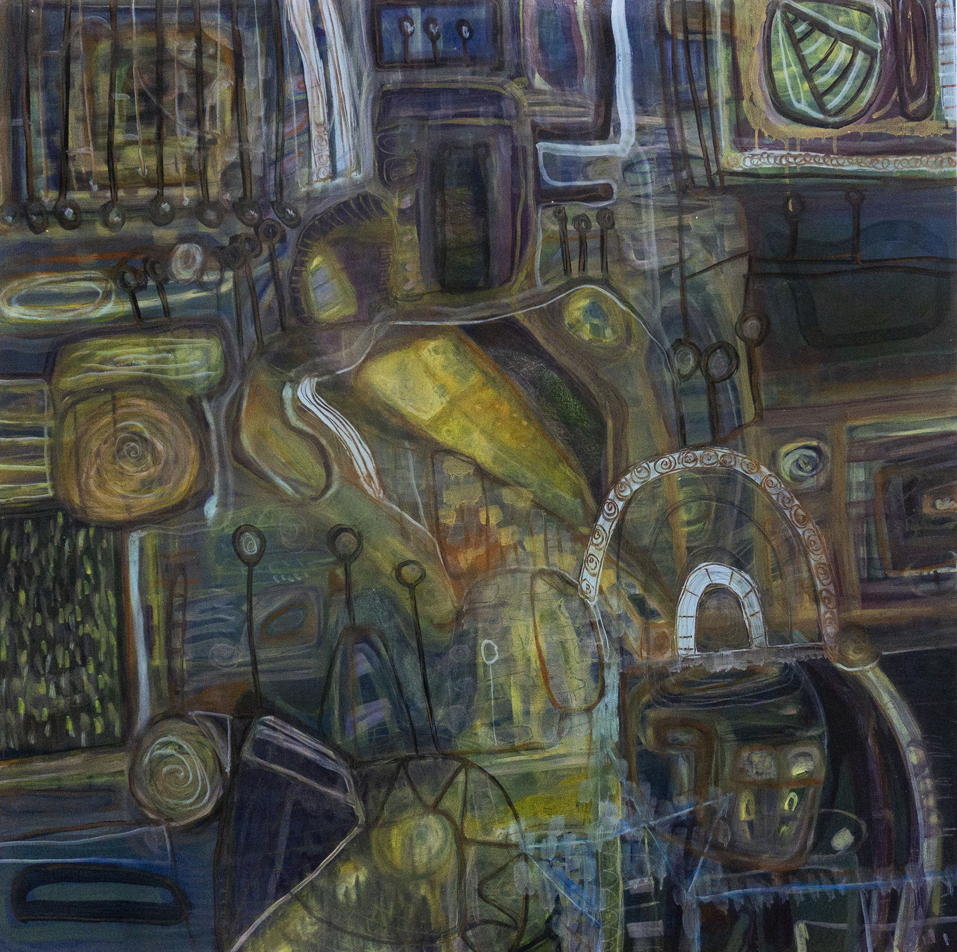Photo of work on display