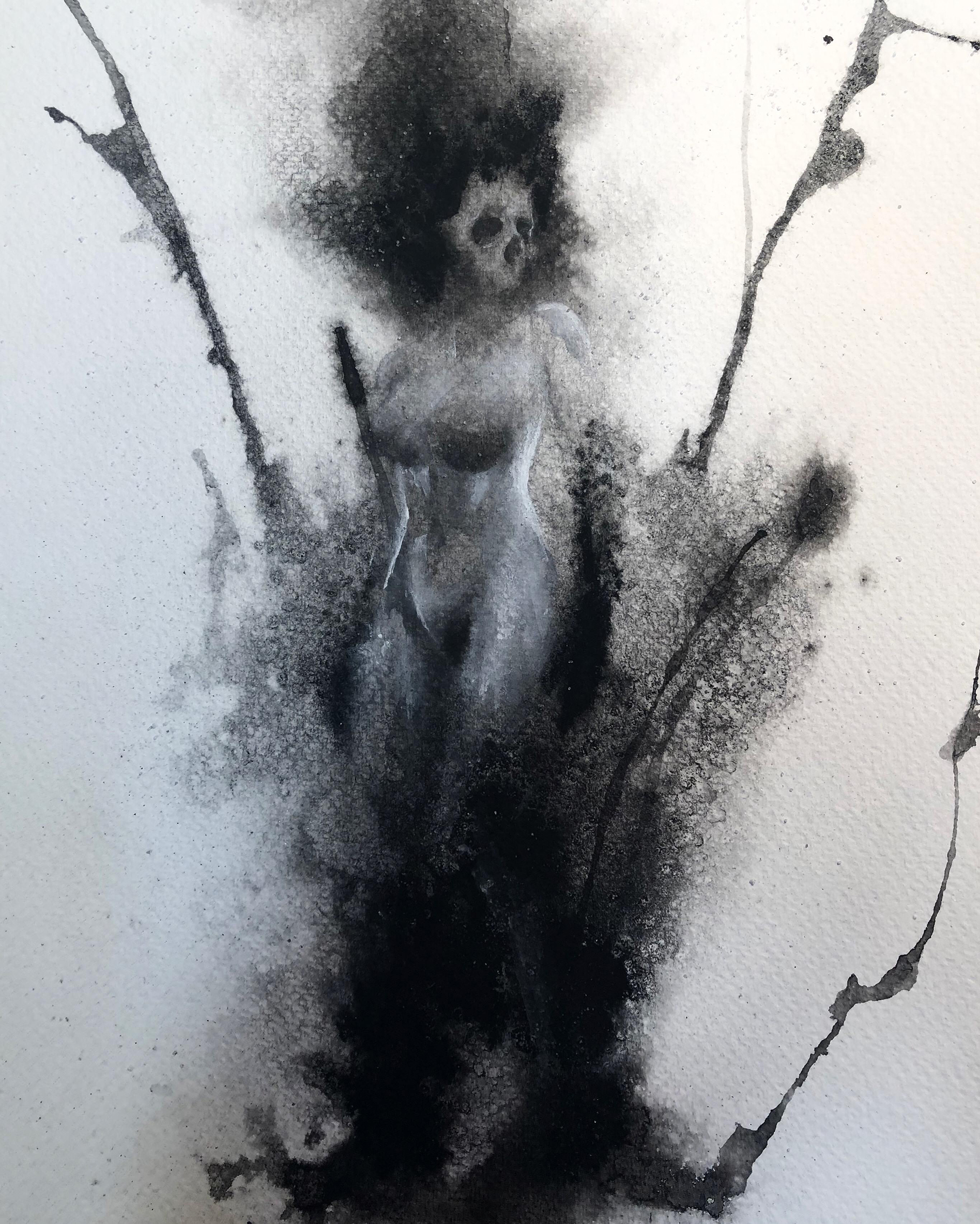 Photo of work on display