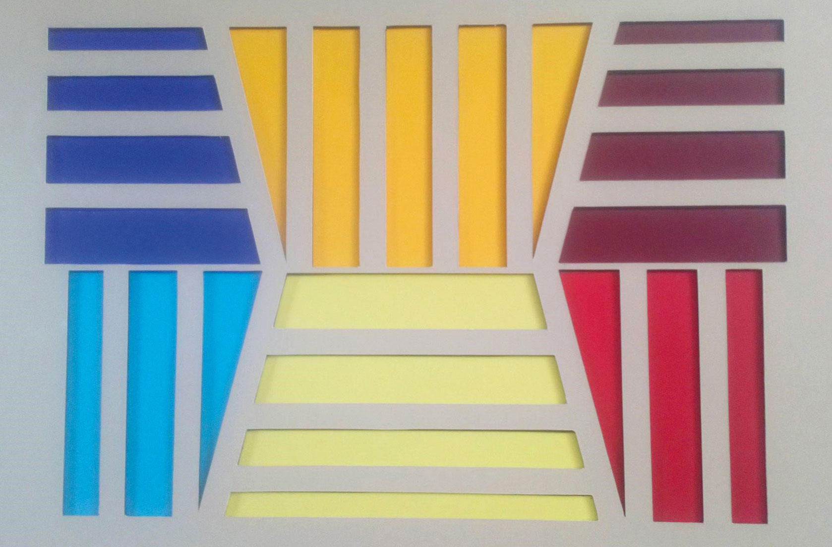 Photo of work on display