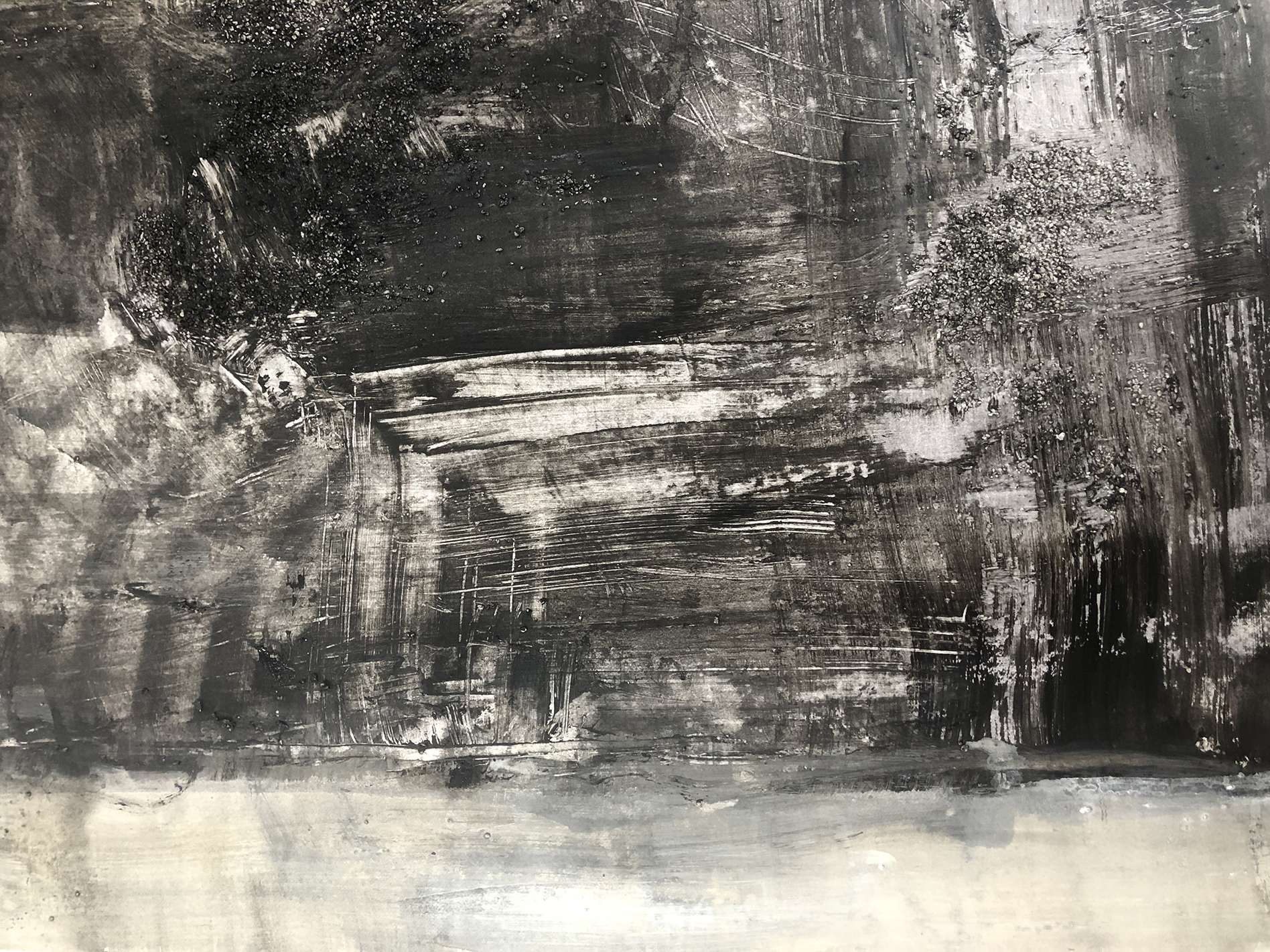 Photo of work on display