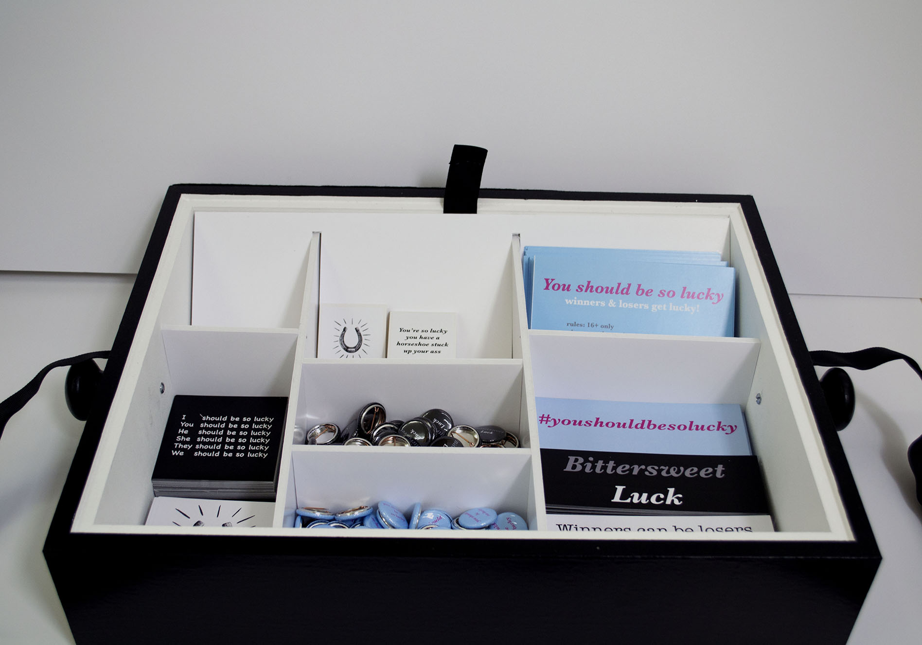 Photo of work on display