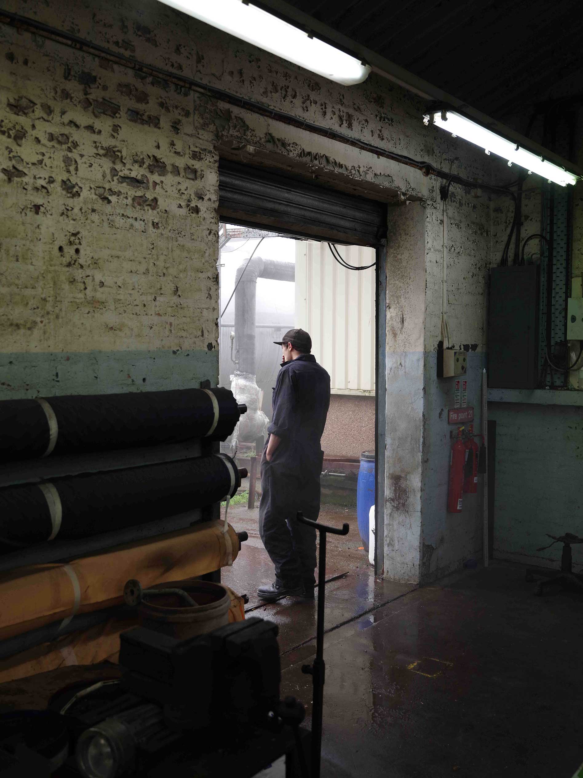 Photo of work on display
