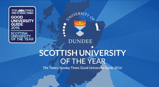 Dundee is Scottish University of the Year