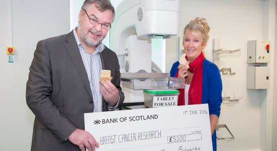 Fiona’s tablet tally rises to £53,000 for breast cancer research