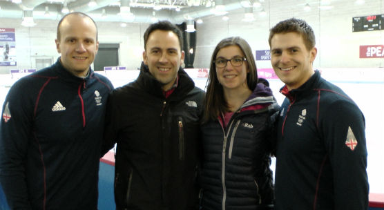 Olympians lend their weight to Iona’s curling study