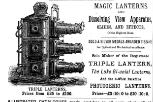 Ghosts of Christmas past: magic lantern set to dazzle Dundee 