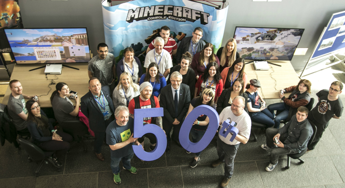 Pixels at the ready for University’s 50th Anniversary