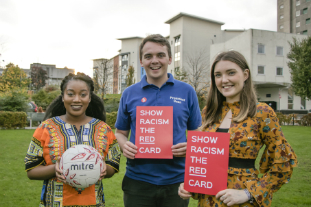 Staff and students to show racism the red card