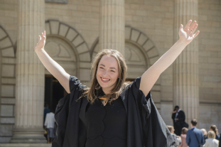 Graduate gains Law degree against all odds