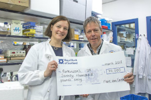 Parkinson’s patient raises £70,000 for research into disease
