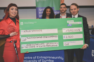 University entrepreneurs win £26,000 of funding