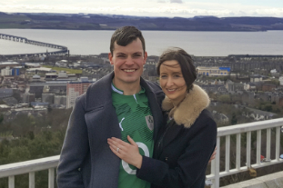 ‘She said yes!’ Grads get engaged on St Patrick’s Day